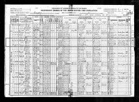 Lena Simonett family - 1920 US Census