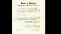 Lyman M. Warren - Wisconsin Militia Officer Commission - 1841