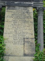 Alexander Minnoch and family - Glasgow Necropolis, Glasgow, Scotland