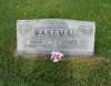 Andrew O. Wakeman (1880-1937) and wife Sarah L. Benson (1884-1942), Brookston Cemetery, Indiana