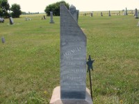 David McConchie (1808-1893) - Industry Cemetery, Atlanta, Nebraska