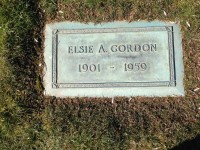 MI-Elsie A. Gordon 1901-1959