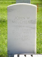 John W. Melchert (1917-1979), Fort Snelling National Cemetery, Minnesota