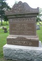 John McNay, his wife Agnes McBride, and daughter Margaret Cowan McNay. Buried in Maitlandbank Cemetery, Ontario, Canada