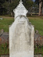 MI-John and Euphemia McGee and children Muckleford Cemetery