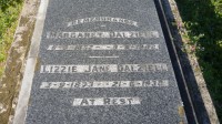 Margaret Dalziell (1852-1942) and daughter Lizzie Jane Dalziell (1873-1938), Rangatira Cemetery, New Zealand