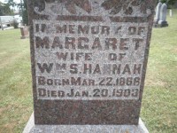 Margaret A. Stewart (1868-1903), Mitchell, Ontario, Canada