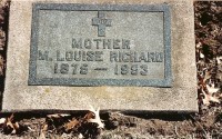 Marie Louise LaChance (1875-1953), Calvary Cemetery, Little Falls, Minnesota