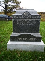 DeWitt D. McDowell (1855-1894). John Knox Cemetery, Copley, Knox Co, Illinois