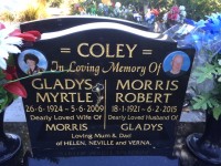 Morris Robert Coley and Gladys Myrtle Wildbore, New Zealand