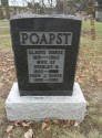 Stanley N. Poapst (1892-19xx) and wife Gladys Dunse (1891-1962), Merivale Cemetery, Ontario, Canada