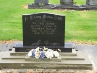 Walter Bowie Wallis (1908-1958), Eastern Cemetery, Invercargill, New Zealand