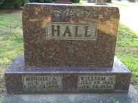 MI-William Henry Hall buried 1954