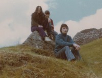 Children of Frank Fraser and Jenny McLellan - Margaret, Iain and Alan - 1972