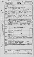 Margaret MacDonald Gordon, death certificate, 1985
