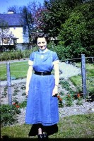 Margaret Mary McLellan at Largs - 1957