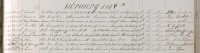 Margaret Wallace McKean, christening entry, 1848