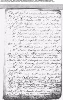 Mary Hughan christening, Kirkmabreck parish, Kirkcudbrightshire - 1807