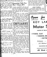 Mary Louise Richard obituary, 1944
