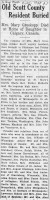 Mary Schultz Groskopp obituary, 1929