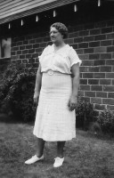 Nellie Wakeman Fulk, 1940 at family reunion at Jesse's
