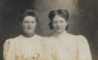 Nellie Wakeman Fulk and Dora Wakeman Potter
