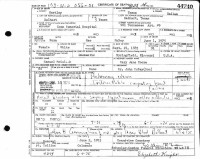 Nora May McCullah death cert 1975