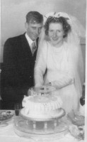 Norman Douglas Coley and Doreen Ellen Roil Wedding - 1950