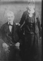 Identified by Susie Mae on the back of the photo as Jake (Jacob) Hoffman's parents.