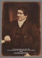 Rev. Dr. John Macdonald; Hill & Adamson (Scottish, active 1843 - 1848); 1843 - 1847; Salted paper print from a Calotype negative; 20.2 x 14.6 cm (7 15/16 x 5 3/4 in.); 88.XM.57.25