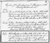 Robert Hughan and Mary Kelly, marriage entry, 1843