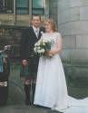 Robert Scott and Elizabeth Gundy wedding day - 2001