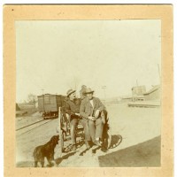 Sam Bowler and friend