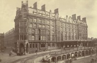 St Enoch Hotel and railway station in 1879