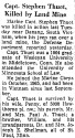 Stephen Thuet obituary, 1968