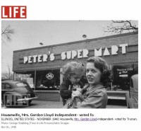 Susan Troup Uran Nov 1948 - Life Magazine photo
