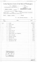 Thomas C. McKean, funeral expenditures, 1925
