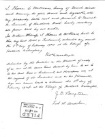 Thomas Campbell McKean, Last Will and Testament, 1925