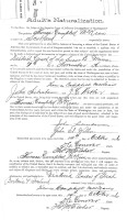 Thomas Campbell McKean, US naturalization, 1896