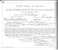 Thomas Campbell McKean, US naturalization, 1896