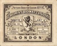 Thomas Rowatt & Sons parafin lamps