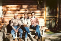 Tom C. Gordon Sr., Linda Christe, Tom C. Gordon, Jr. - 1987