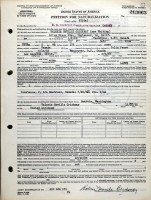 Valerie Neville Whiting, petition for naturalization, 1955