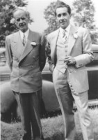 Warren Gordon Sr and Jr 1946