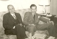 Warren M and son Thomas C. Gordon ca 1938