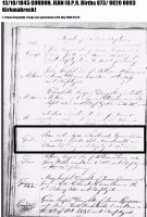 Jean and Agnes Gordon, christening entry, Kirkmabreck parish OPR, 1845
