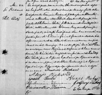 Richard-Poutre, marriage entry, 1857